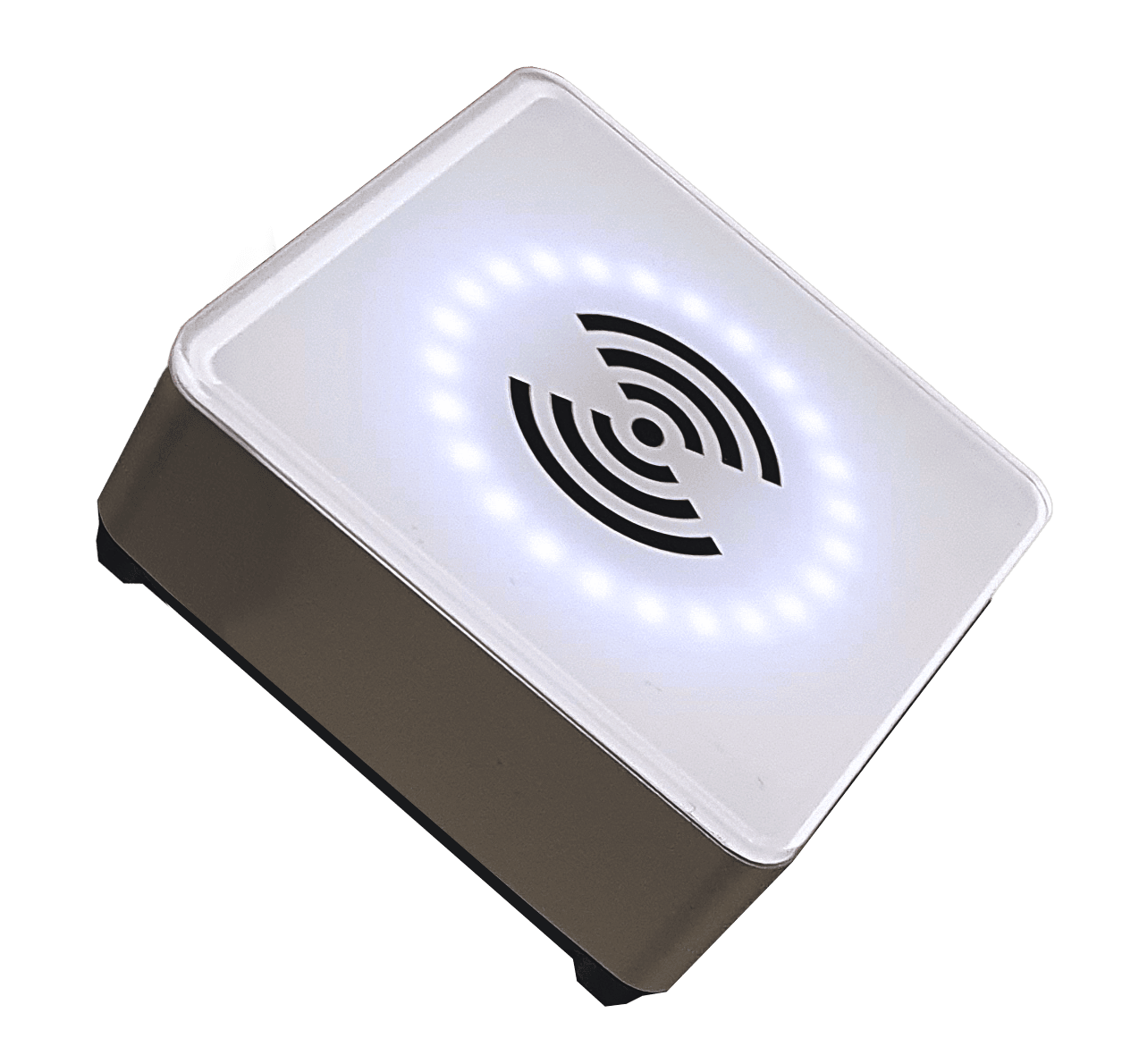 rfid reader chassis with led ring, programmable led lights and colors