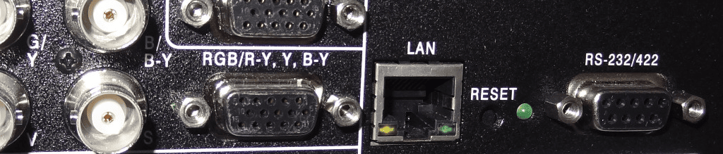 Serial interface with different connectors